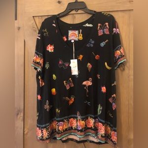 Johnny was xxl blouse